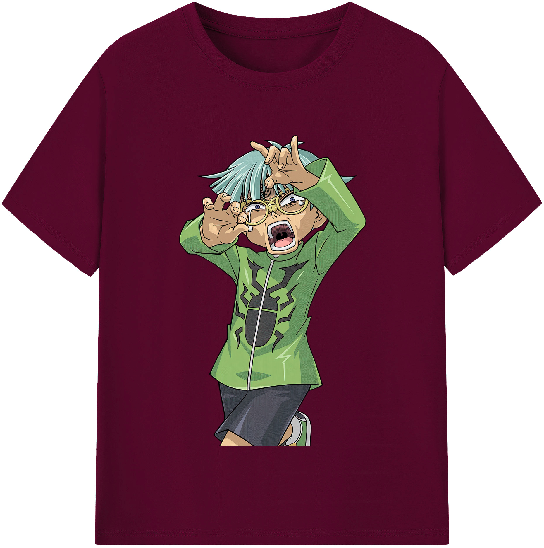 （画像用） 遊☆戯☆王 Yu-Gi-Oh! レディースカジュアルプリントTシャツ（綿100％）